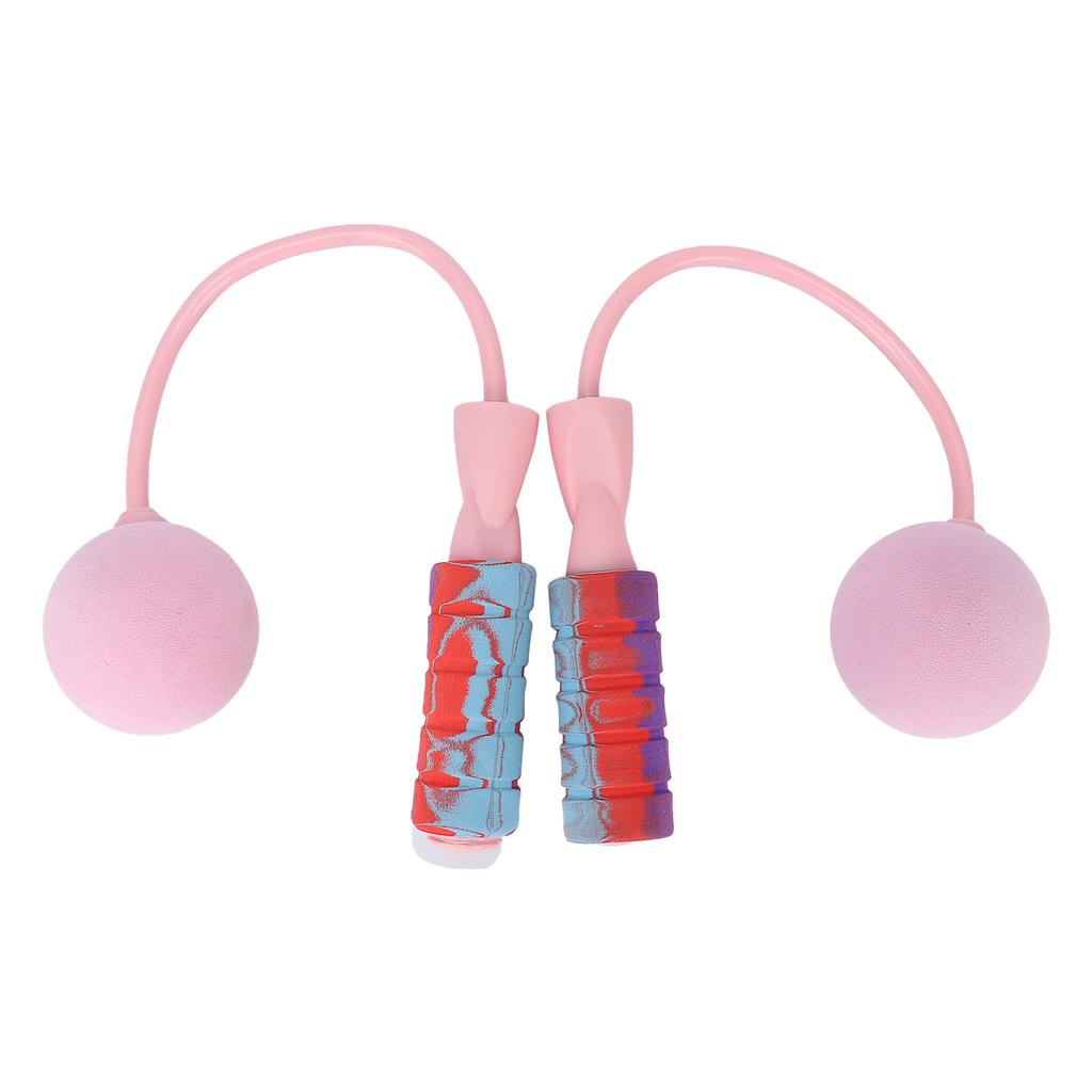 Ropeless Jump Rope Fitness Sports Training Fat Burning Cordless Jumping Rope (Pink)