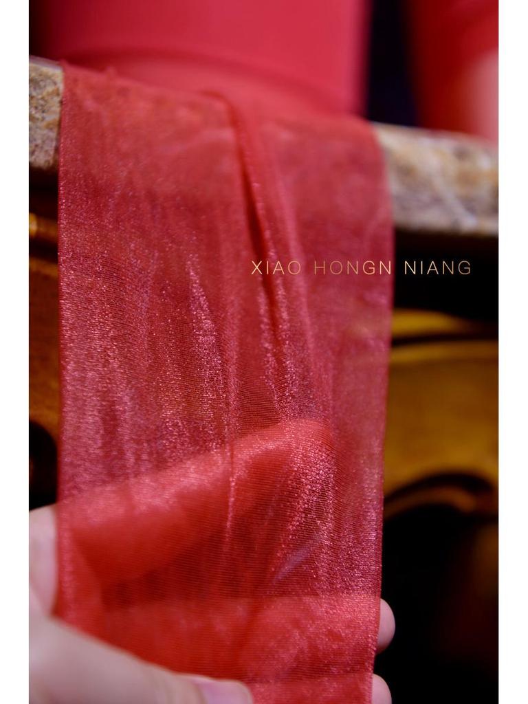 Black Silk Lace Ultra-Thin Garter Stockings - Sexy Over-the-Knee In Mood Red or White