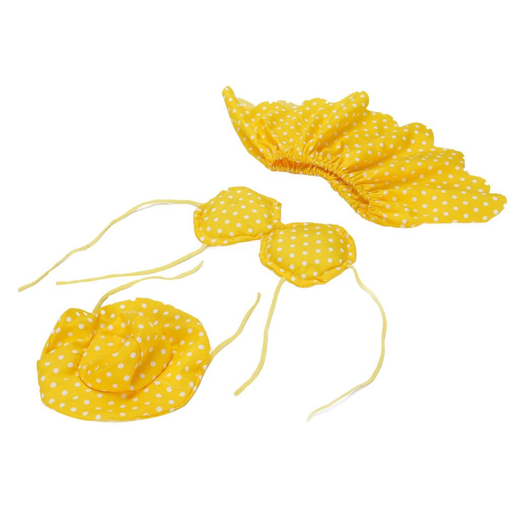 Hawaiian Goose Costume Cloth Cute Goose Outfit for 17 Inch Statue Beach Porch Lawn Patio Women"s