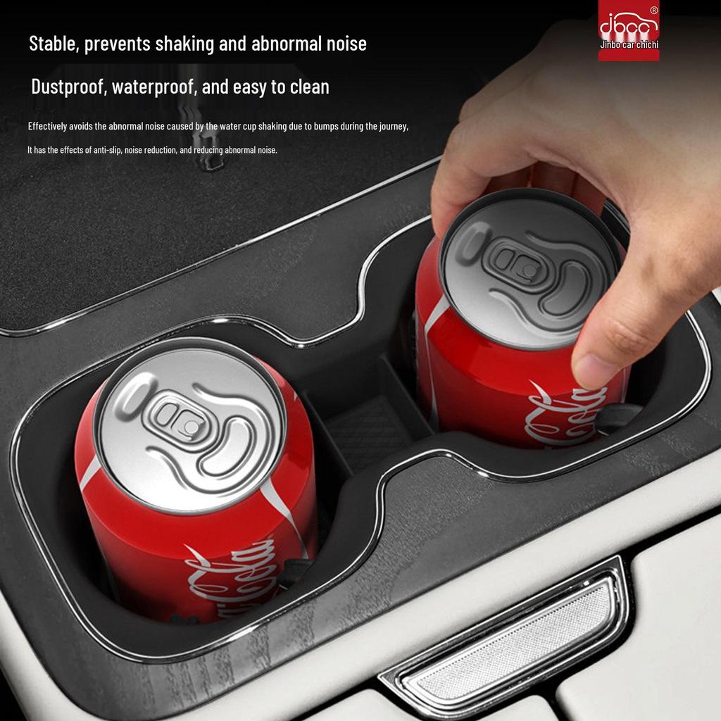 Denza D9 Gen 2 Center Console Silicone Cup Holder Coaster, Compatible with 26 Models.