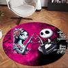 The Nightmare Before Christmas (1) Round Office Rug Decorative Floor Rug for Office Bedroom Living Room and Home Space