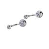 S925 Silber Europäischer und amerikanischer modischer runder Bauchnabelring - Sexy, personalisierter Piercingschmuck