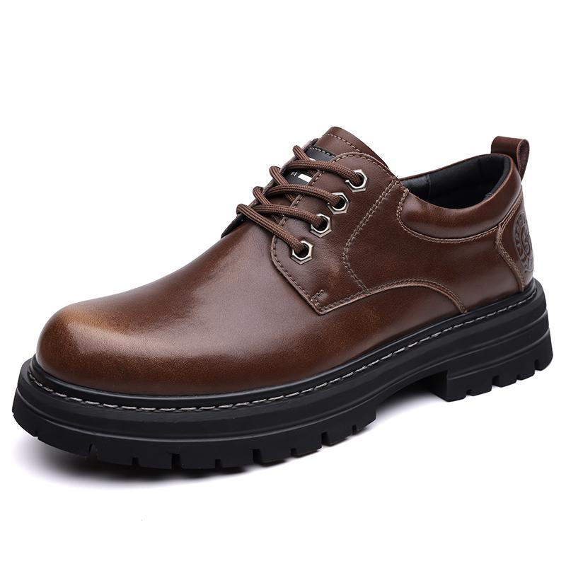 Fashion Sneakers Mens Dress Shoes Retro Male Leather Business Male Baroque Shoes Casual Outdoor Mens Oxford Footwear
