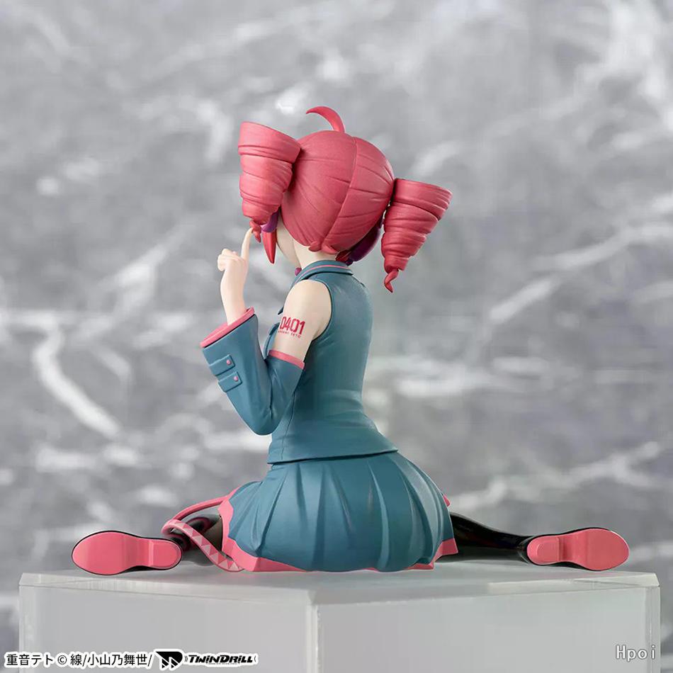 Virtual Idol Hatsune Miku Bust Kasane Teto Chokonose Figurine Anime Collectible Pvc Desk Pc Case Auto Interior Room Decoration