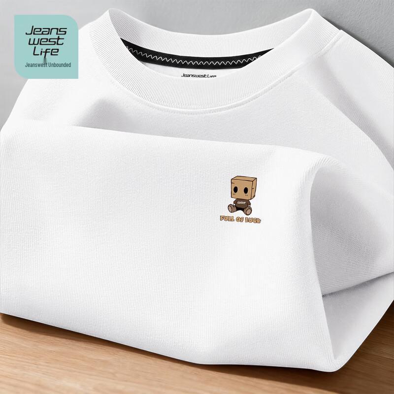 

JEANSWEST LIFE Men s JZS Box Doll Print Breathable T-Shirt 4XL