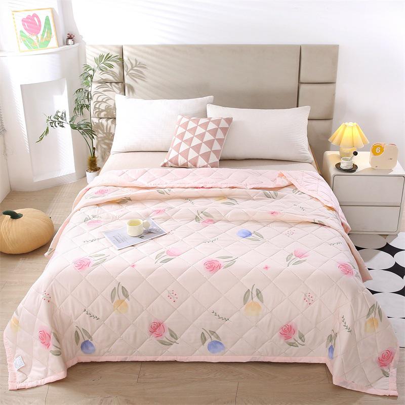 Summer Cotton Air Conditioning Quilt - Washable, Cool & Perfect for Gifting