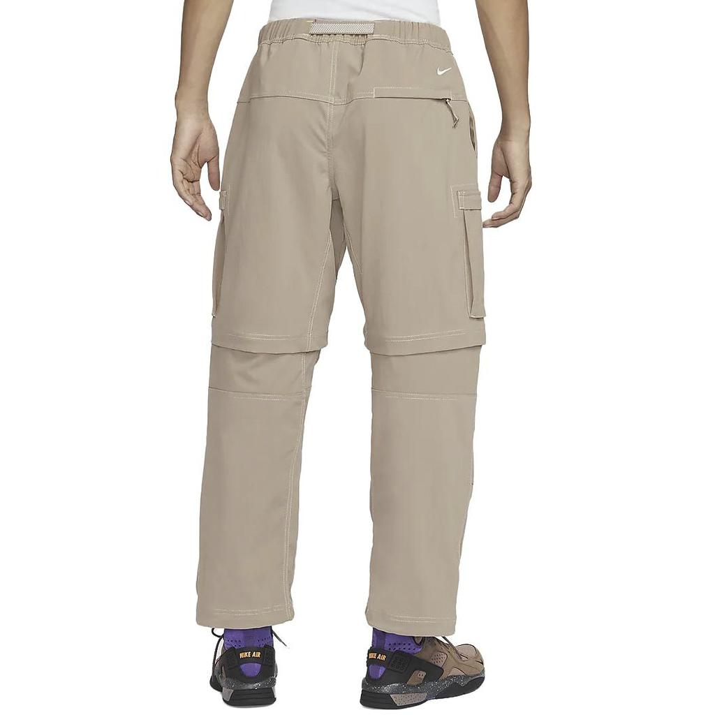 Nike ACG Collection Smith Summit Solid Cargo Pants with Multiple Pockets Men Bottoms Khaki FN0429-247