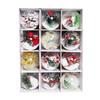 12pcs DIY Christmas Hanging Balls 6cm Merry Christmas Tree Decor  Home Xmas Decor