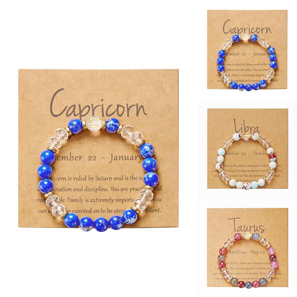Constellation Handmade Stone Beaded Bracelets For Summer Gift Ideas
