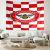 1PC Brentford Football Club Crest Printed Tapestry Room Decoration Wall Hanging for Living Room Bedroom, dormitory, Birthday and Christmas gifts