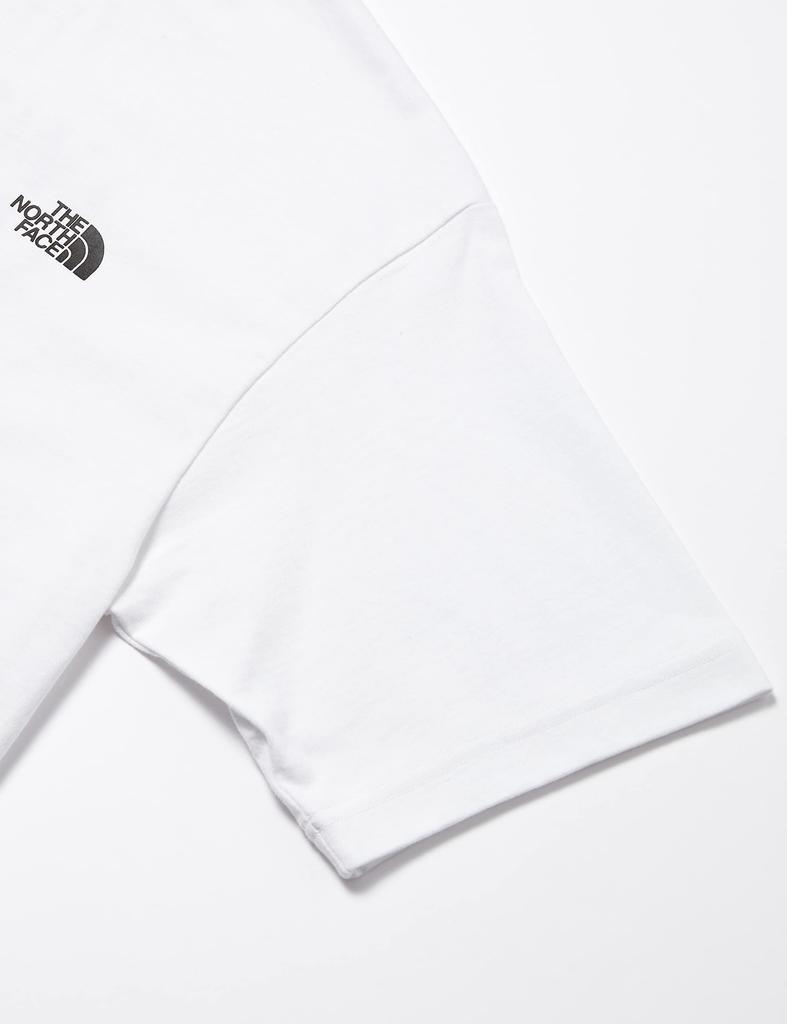 The North Face Short Sleeve Walls Cordura Abrasion Size Size L Men's Tee, Nylon, Resistant, White, B,