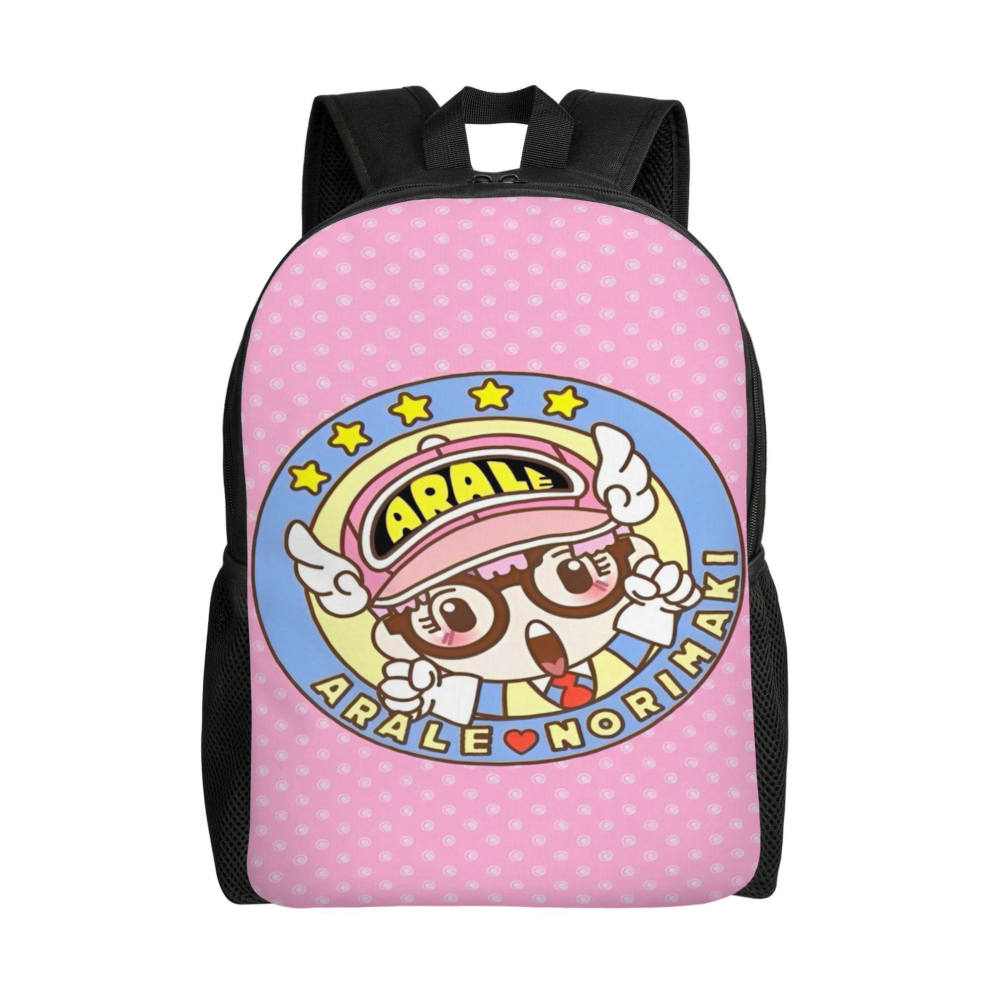 Arale Rugzak Ncha Student Unisex Polyester Wandelrugzakken Zacht Esthetisch Middelbare School Tassen Rugzak as picture