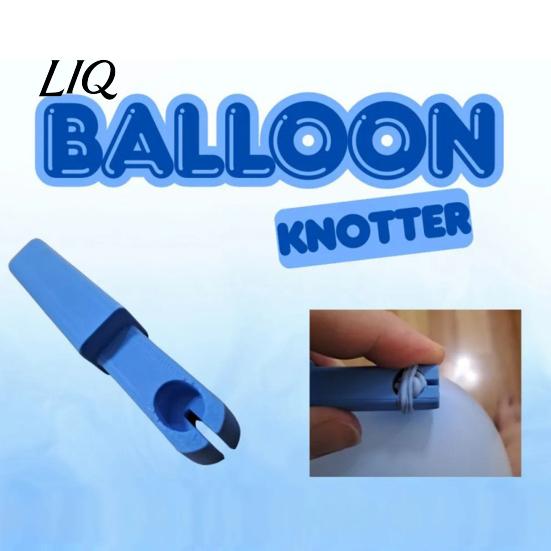 Lateks Balon Düğümleme Aracı 3D Baskılı Düğümleme Aracı, Taşınabilir Balonlar İçin Hafif Düğümleme Yardımcısı, Çocuklar ve Yetişkinler İçin Hızlı Yardım, Parti Kurulumları