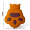Bear Palm Silicone Hot Water Bag Water Injection Mini Small Size Portable Microwave Oven Heating Belly Cute Hot Water Bag