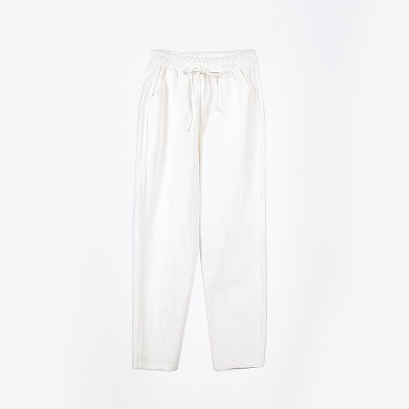 Women's Spring/Summer Cotton Casual Nine-Point Harem Pants
