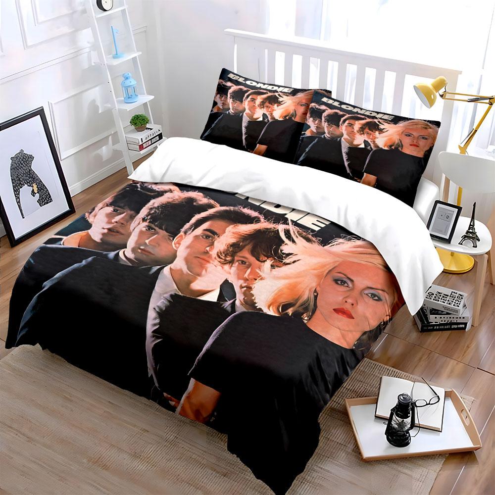 Blondie Album Cover Art Bedding Duvet Cover Set Duvet Cover Pillowcases  (1*Duvet Cover 2*Pillowcases, without duvet insert)