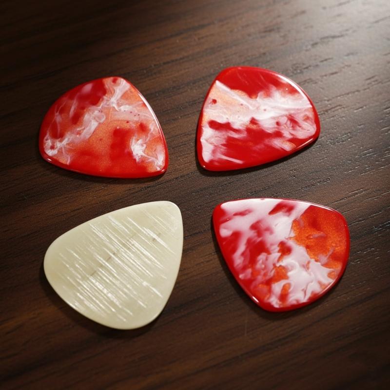 Wear Resistant Resin Guitar Pick Ukulele Plectrums Electric Guitar Pick Nonslip Guitar Pick Guitar Replacement Part