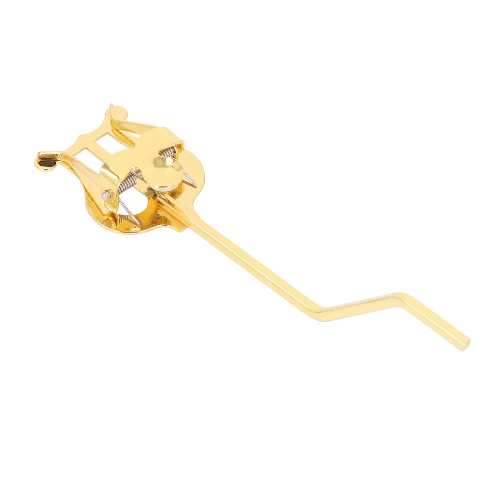 Saxophone Sheet Music Clip Gold Stable Grip Alloy Portable Alto Tenor Sax Sheet Music Holder