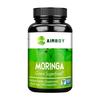 Moringa extract capsules, 700 mg per serving, adult immune support.