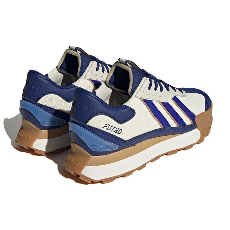 Adidas Neo Futro Mixr Fabric Sneakers Non-Slip Wear-Resistant Lightweight Low-Top Casual Shoes Unisex Sneakers White Blue Brown HQ4580