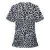 Women Short Sleeve V-neck Tops Working   Blouse