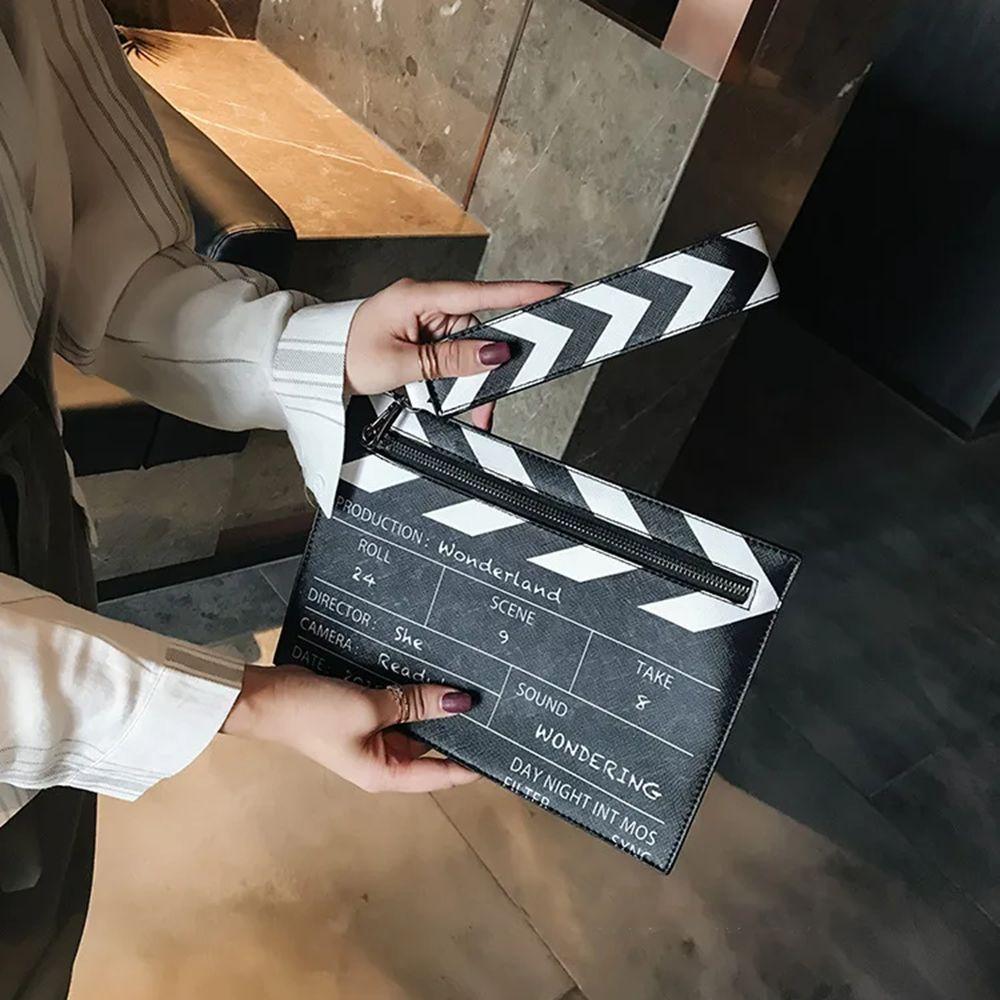 

Сумка-мессенджер с буквами, клатч, сумка для мобильного телефона, кошелек с принтом, креативный реквизит для кино, мужской кошелек