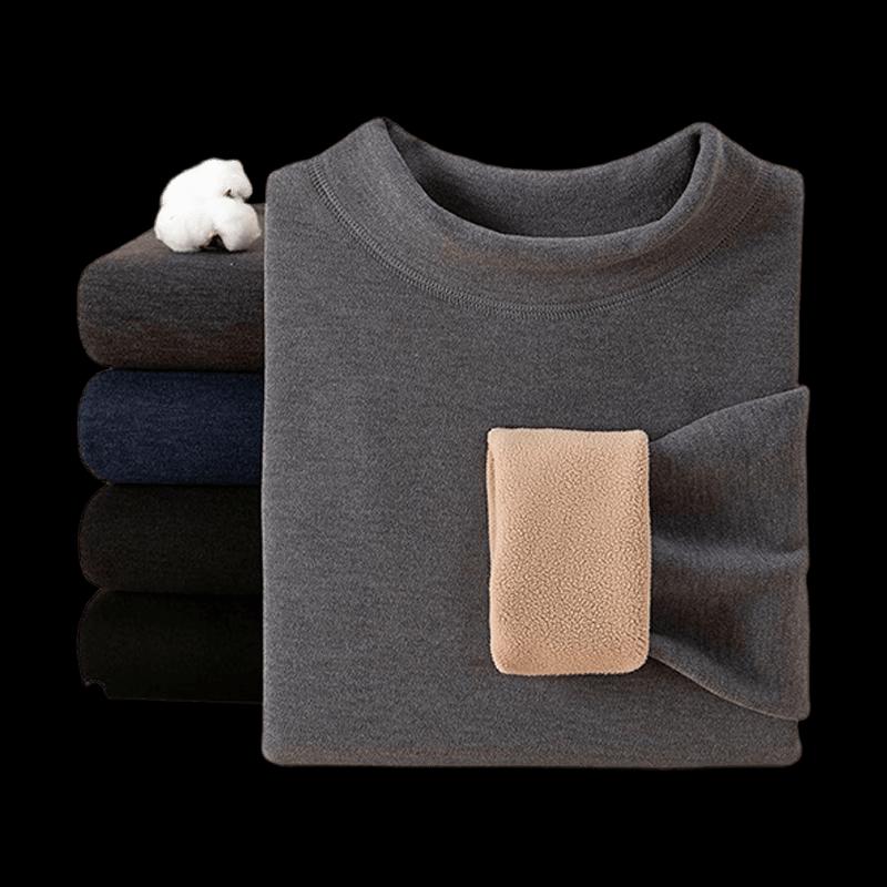 Sailfanlu Men s Thickened Lambswool Thermal Underwear Set