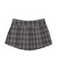 High School Disco School Pleated Check Skirt