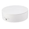 360 Degree Rotating Display Stand Maximum Load 6.6lb Electric Rotating Turntable for Wine Bottles Cosmetics Watches