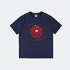 Pure Cotton American Retro Hong Kong Flavor Chic Short-sleeved T-shirt Women's New Summer Loose Design Niche Half-sleeved T-shirt