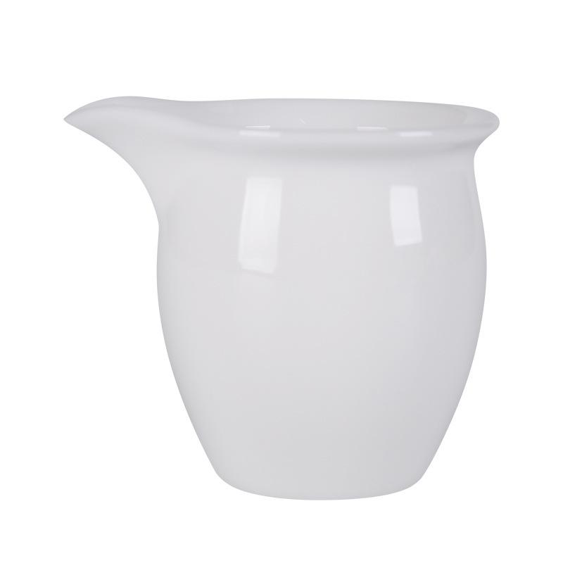 Dehua simple ceramic kung fu tea set white porcelain suet jade tea sea tea tea ware single product fair cup accessories