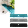 Kitchen Sink Splash Guard 24 Inch Silicone Faucet Mat Handle Drip Catcher for Dish Drying Soap Spong