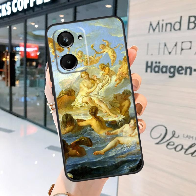 Art Painting Birth Of Venus Case For Realme 15 Pro 12 11 13 14 Pro Plus GT6 GT7 C55 C51 C53 C25 C63 C61 C65 C67 C71 C75