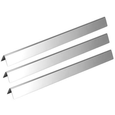 3-teiliges Set Hitzeschutzplatten aus Edelstahl für Gasgrills, passend für Weber Spirit Serie