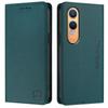 For Oppo K12x 5G (China)/OnePlus Nord CE4 Lite 5G Leather Case RINACASIS RC01 Phone Cover with RFID Blocking Wallet Stand