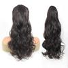 Long curly hair ponytail Ponytail Extension Straight Drawstring Pony Tails Hair Extensions Long 22 inch Synthetic Fake Ponytails Natural