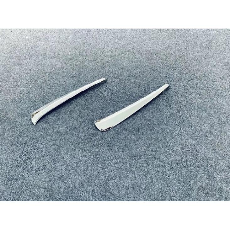 Chrome Front Fog Light Side Lid Brow Cover Trim For 2018- Toyota Sienna 2pcs