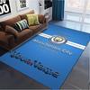 Name Custom Manchester City FC Logo Carpet Rug for Living Room Bedroom Home Sofa Decoration,Kids Play Non-slip Floor Mat