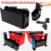 Detachable Fishing Box Rod Stand Partition Fishing Box Barrel Holder  Fishing Box Pole For Opass Meiho Versus Daiwa Fishing Tool