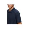 Anta Comfortable Casual Simple Solid Color Short Sleeve Polo Shirt Men Tops Basic-Black 152520150-3