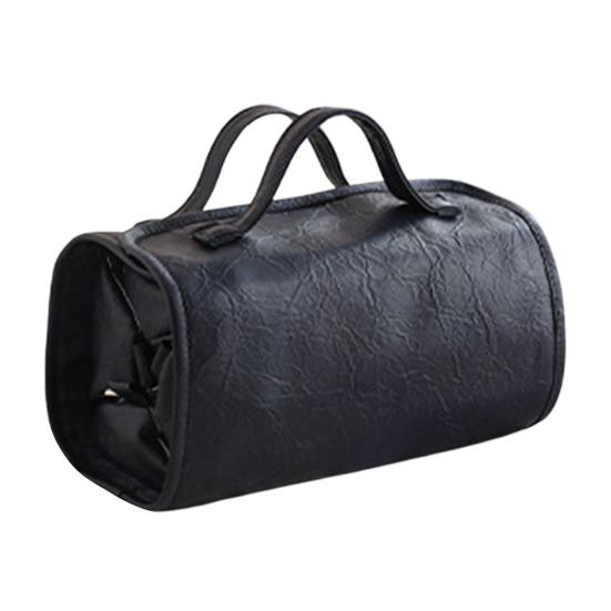 Foldable Cosmetic Bag Women 4-in-1 Travel Makeup Bag Waterproof Cosmetic Organizer with 4 Detachable Compartments for Vacation Business Trip