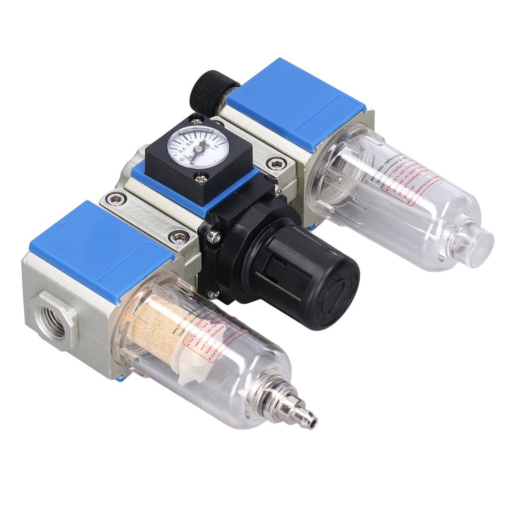Compressed Filter Regulator Lubricator Combo Water Oil Separator 3 in 1 3 Unit