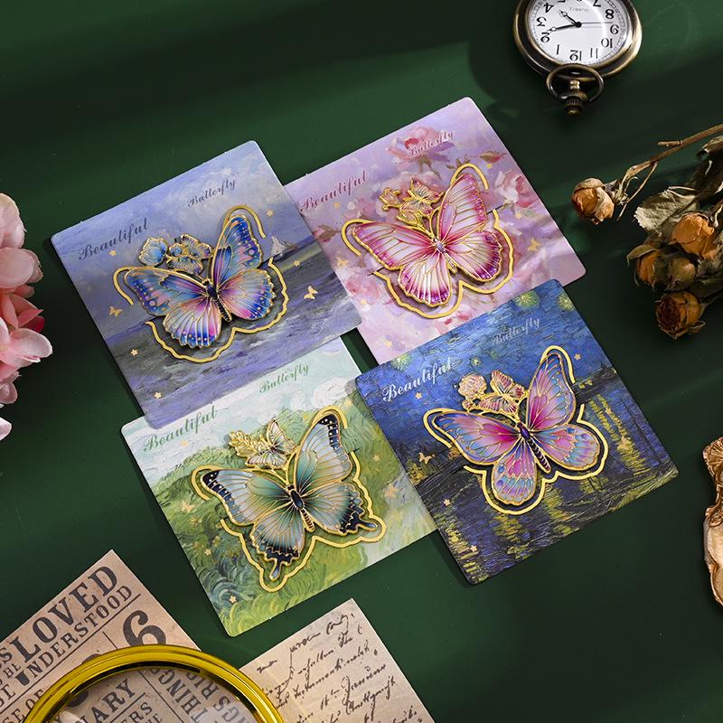 Creative Butterfly Metal Bookmark - Student Page Holder & Festival Gift