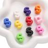 10PCS Colorful Loose Beads DIY DIY Jewelry Making Kit New 26 Letter Beads  DIY Bracelet Keychain