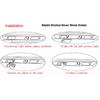 Kabellose Kamera für Volkswagen Transporter T5 / Caravelle / Multivan / California Auto Rückfahrkamera HD Rückfahrkamera