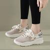 Summer new large mesh flying woven women's shoes versatile trend sports shoes breathable outdoor casual shoes