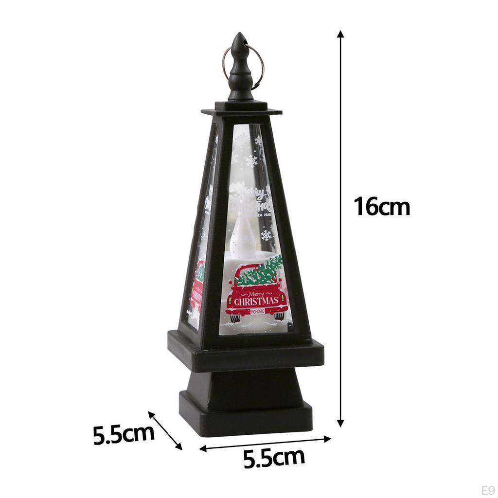 Christmas Lantern Light Desk Props Home Decoration Ornaments Table LED Lamp Hanging