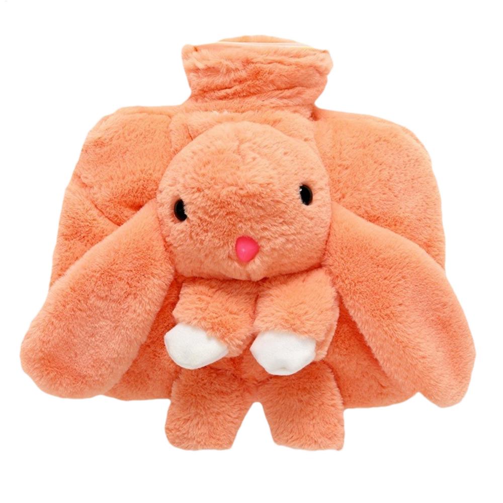 250ml Hot Water Bottle Cute Hot Water Bag Winter Hand Feet Warmer Hot-water Bag for Menstrual Cramps Neck and Shoulder Relief