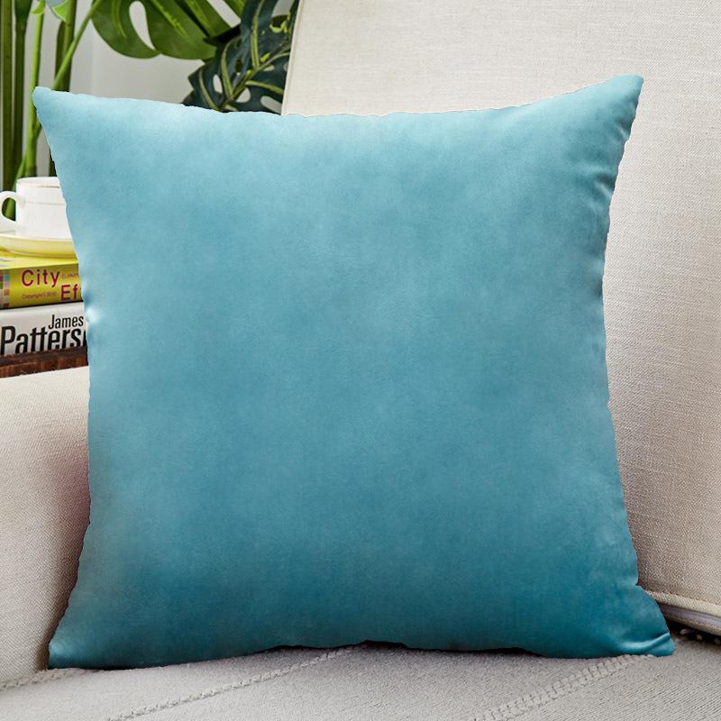 Velvet Pillowcase Cushion Cover Light Luxury Velvet Living Room Sofa Cushion Nordic Home Soft Decoration