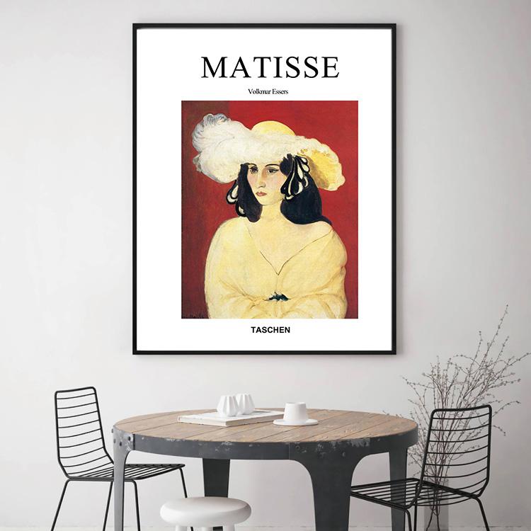 Abstract Matisse Line Art Poster World Famous Painting Vintage Wall Pictures Prints for Living Room Bedroom Nordic Home Decor
